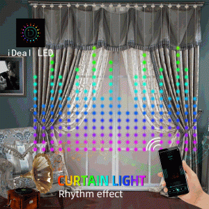 Gaming Curtain Lights for Room