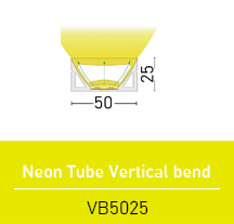 Silicone neon tube 5025