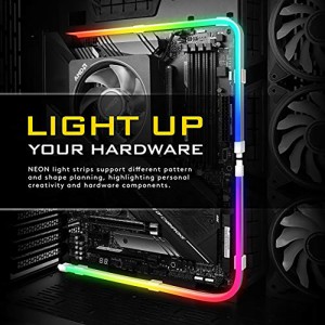 Case PC Gaming Neon Flex Strip