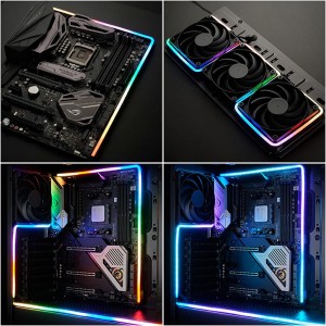 Case PC Gaming Neon Flex Strip