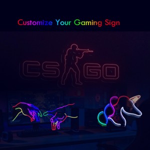 Neon Sign Gaming Room